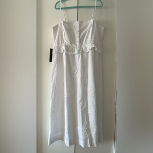 NWT Tuckernuck white seersucker Maddy dress